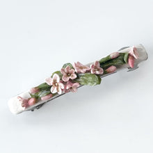 Load image into Gallery viewer, NEW! Luxe Pink Lavender Floral Barrette
