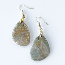 Load image into Gallery viewer, NEW! Faux Jasper Drop Earrings
